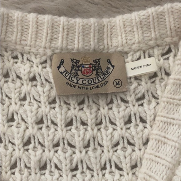 Precious! JUICY COUTURE Sweater top/3/4 sleeve - Picture 4 of 6